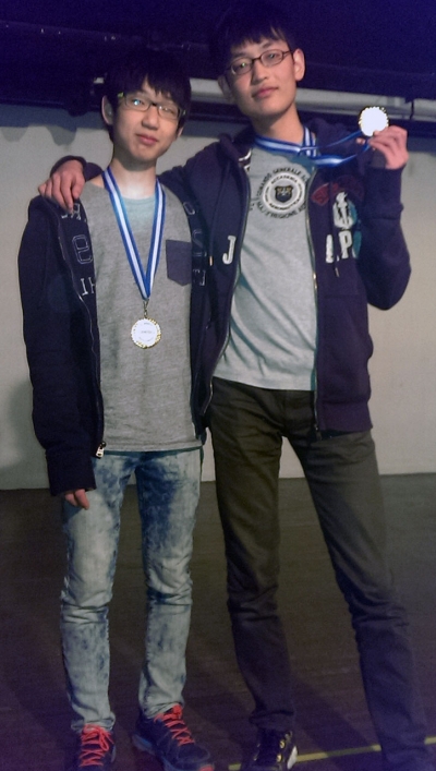 Brothers win first place at the CEESA High School Mathematics Contest