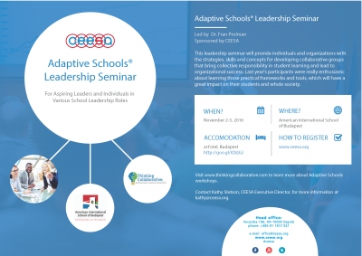 2016 CEESA Adaptive Schools(R) Leadership Seminar