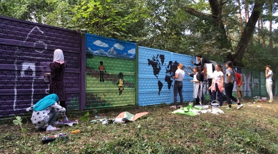 ASW Artists at the Refugee Center