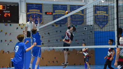 The CEESA Blue Division Volleyball Tournament at IS Belgrade